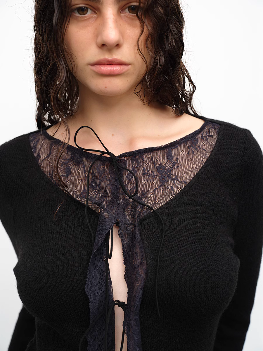 Tie Front Cardigan