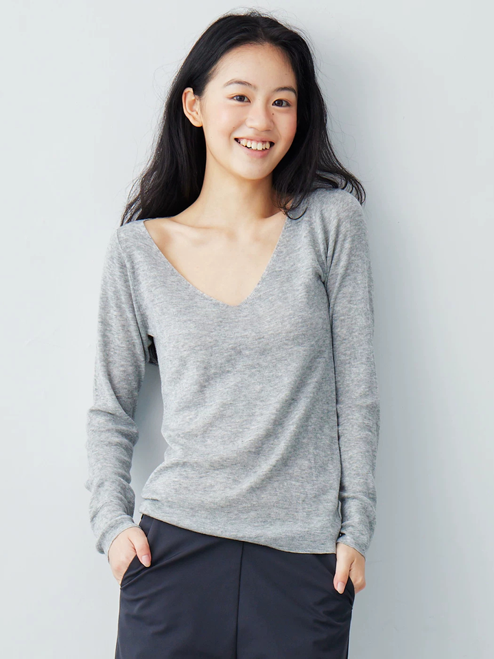 Slim Fit Fine Knit Top