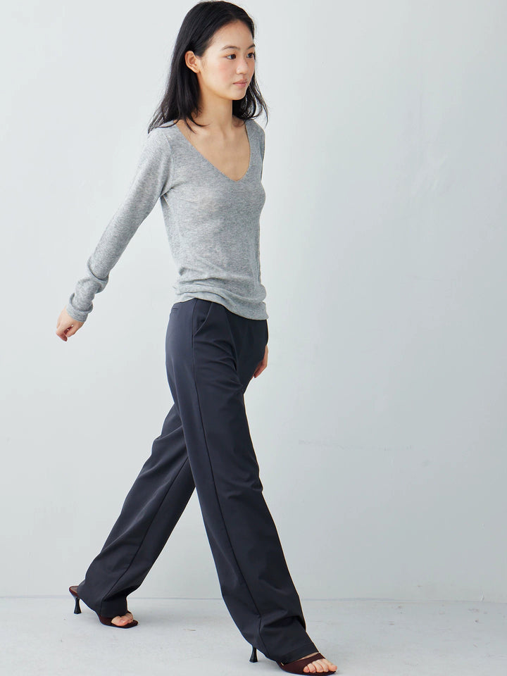 Slim Fit Fine Knit Top