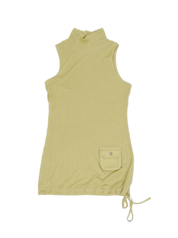 Pocket Detail Sleeveless Top