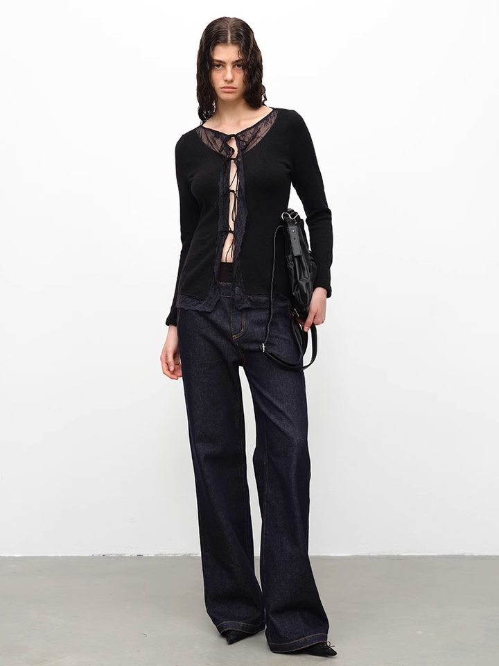 Tie Front Cardigan