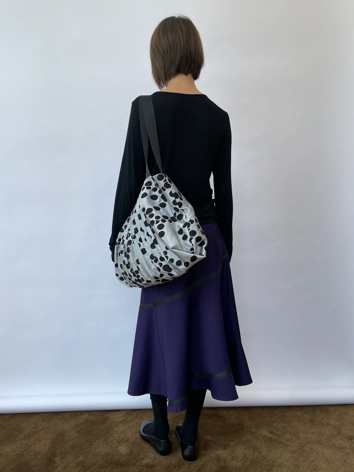 Reversible Polka Dot Tote Bag