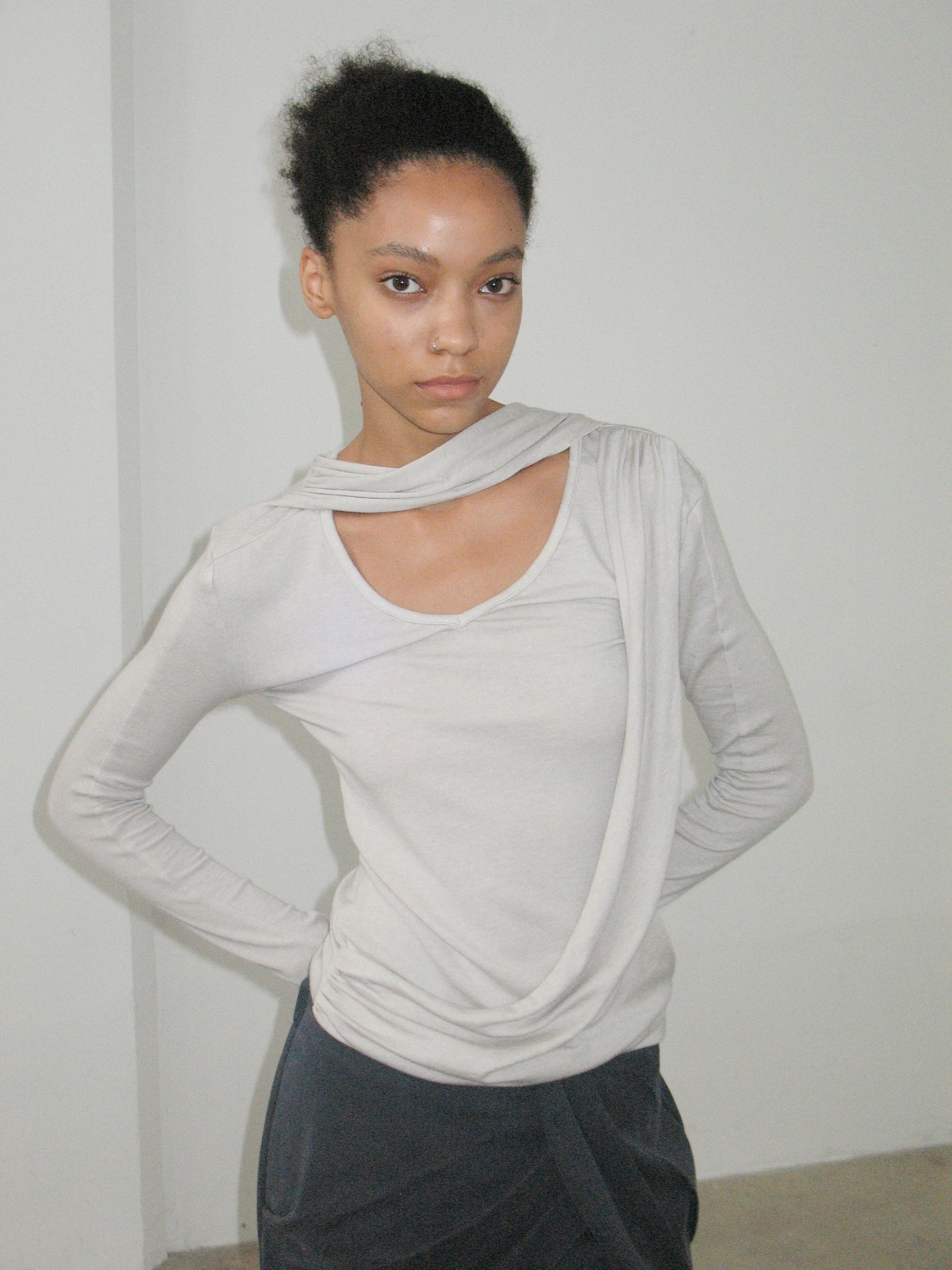 トップス hitomi URAKIMOU tiered tops / pink beige Tops – Yujmiu