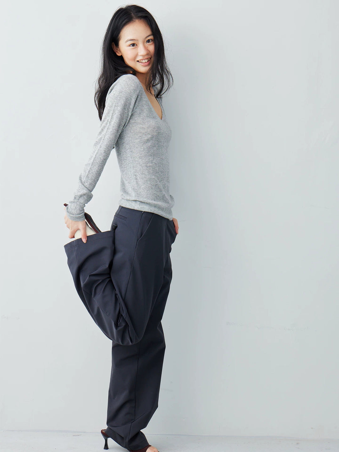 Slim Fit Fine Knit Top