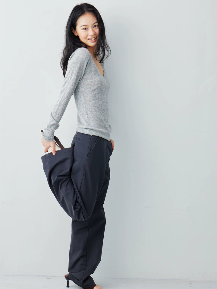 Slim Fit Fine Knit Top