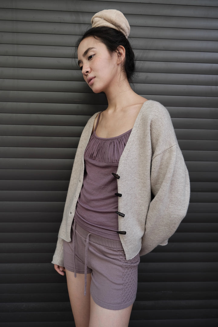 Boxy Toggle Cardigan