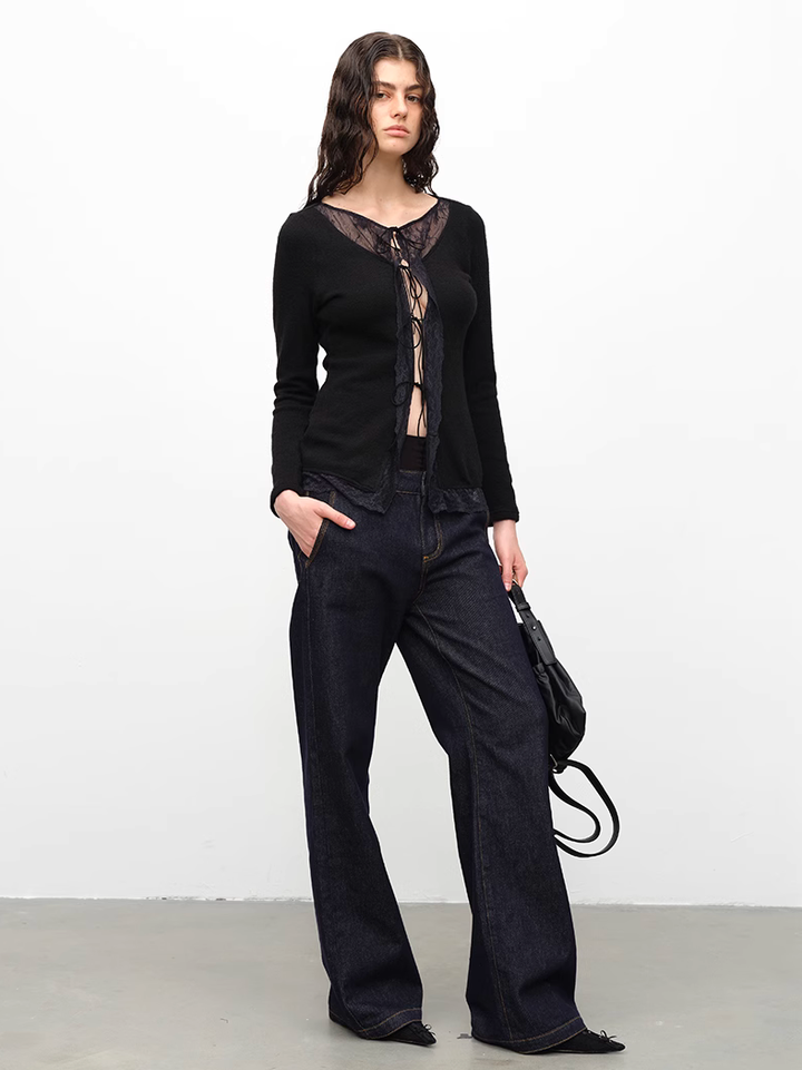Tie Front Cardigan