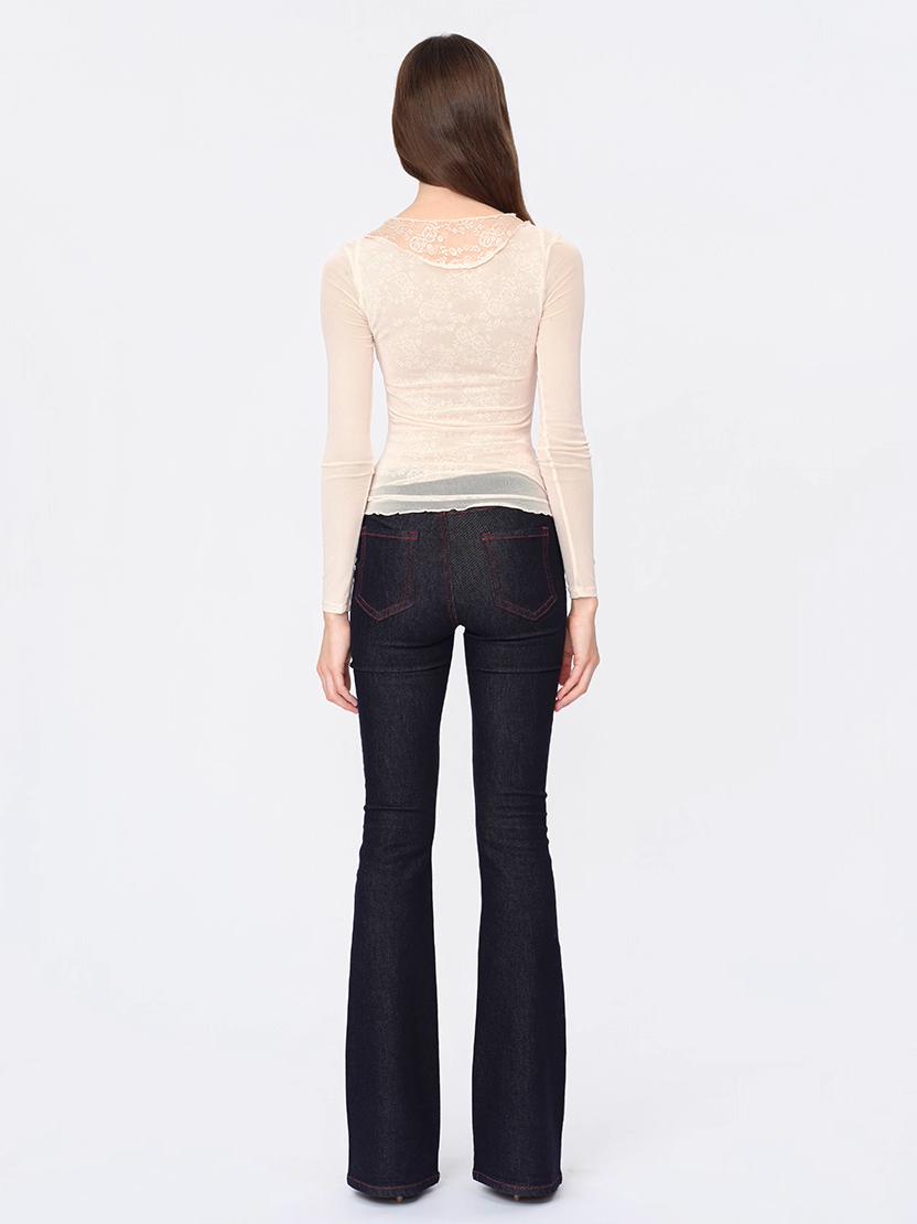 Layered Mesh Twist Top