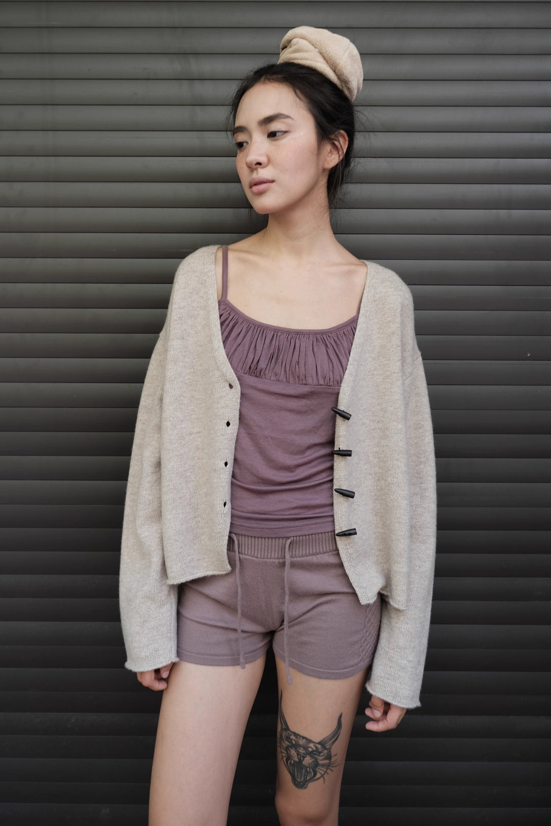 Boxy Toggle Cardigan