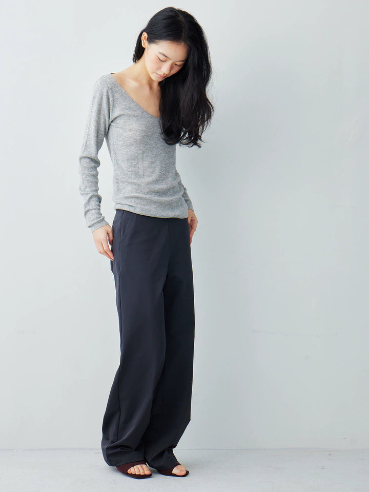 Slim Fit Fine Knit Top