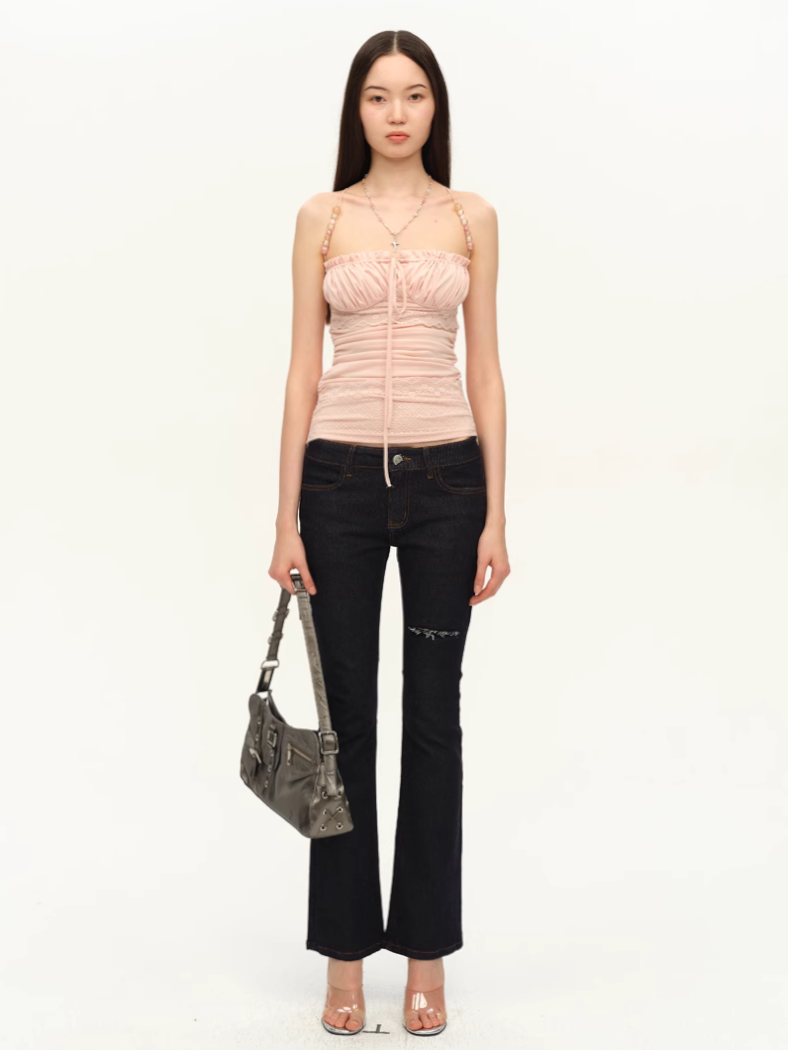 Beaded Detail Cami Top