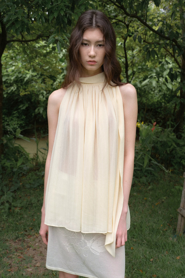 Scarf Halter Neck Top