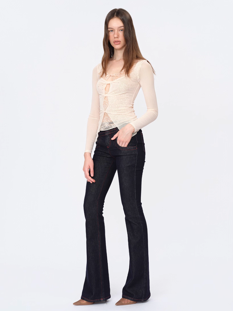 Layered Mesh Twist Top