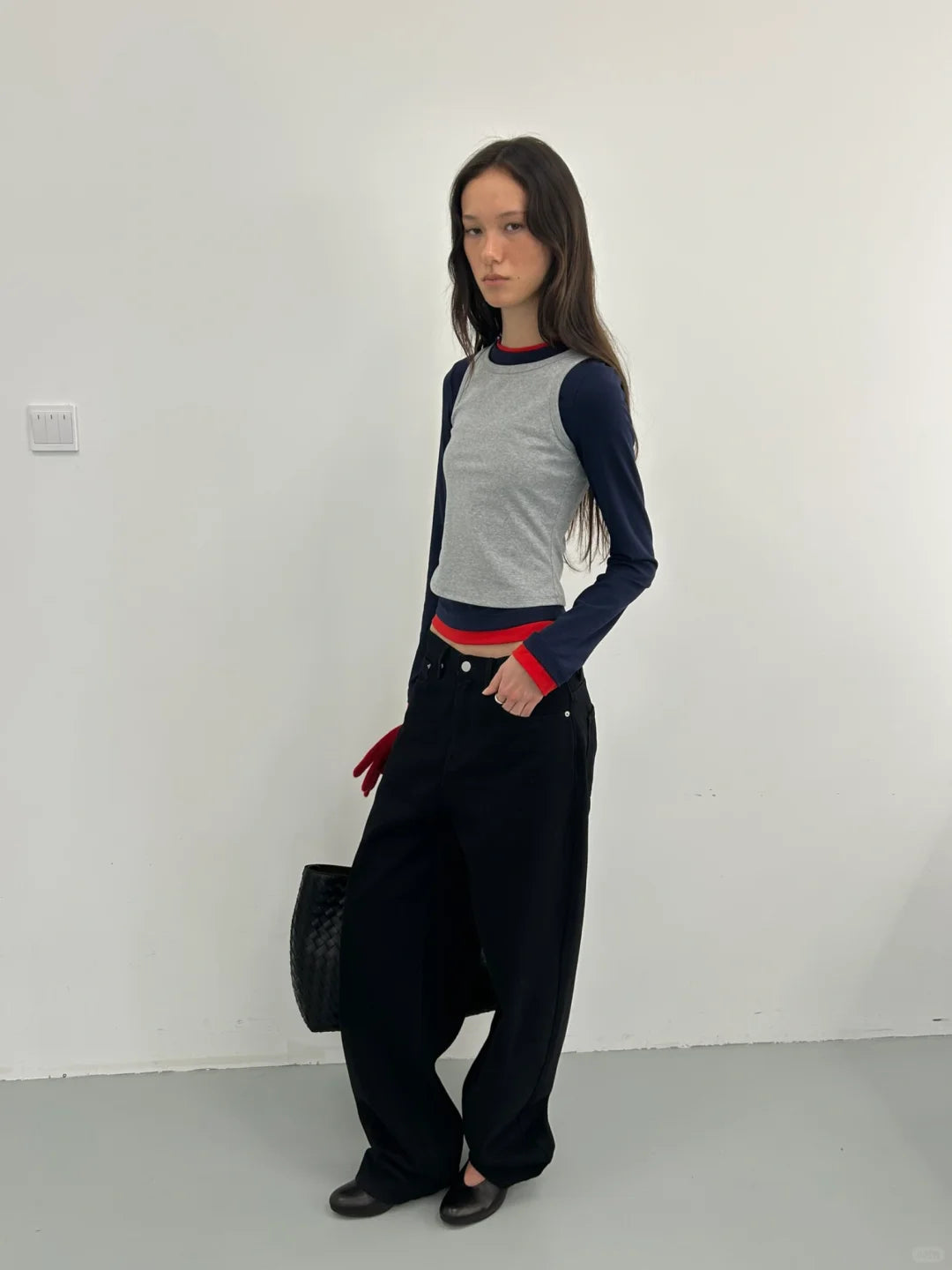 Colour Block Top Set