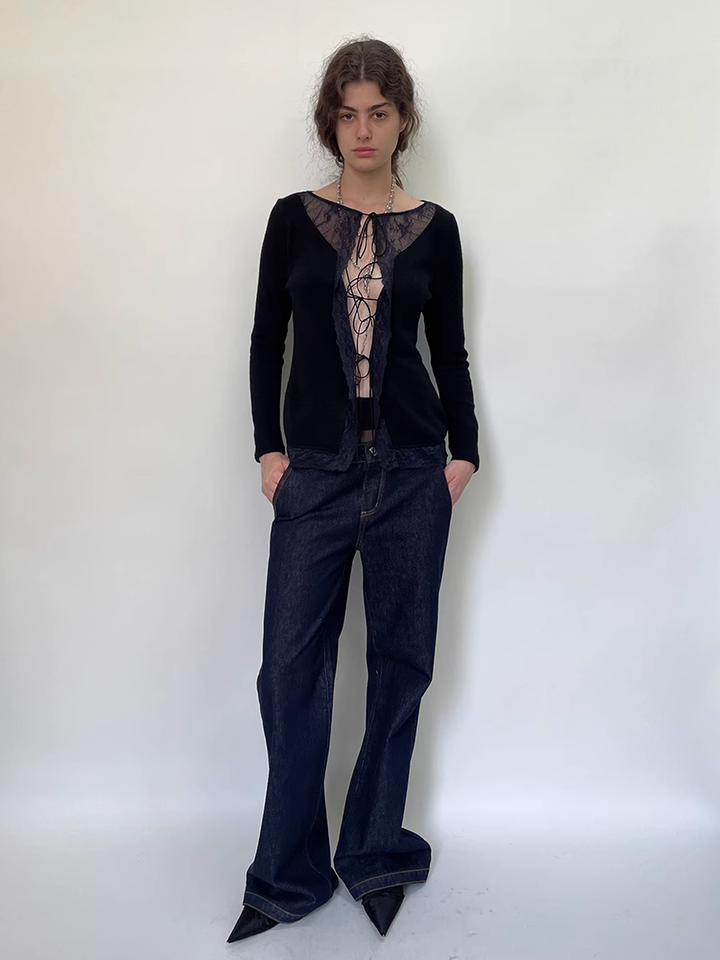 Tie Front Cardigan