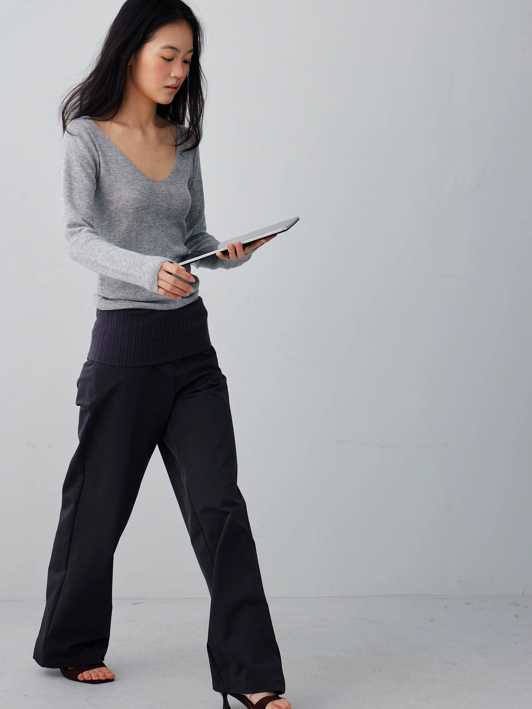 Slim Fit Fine Knit Top